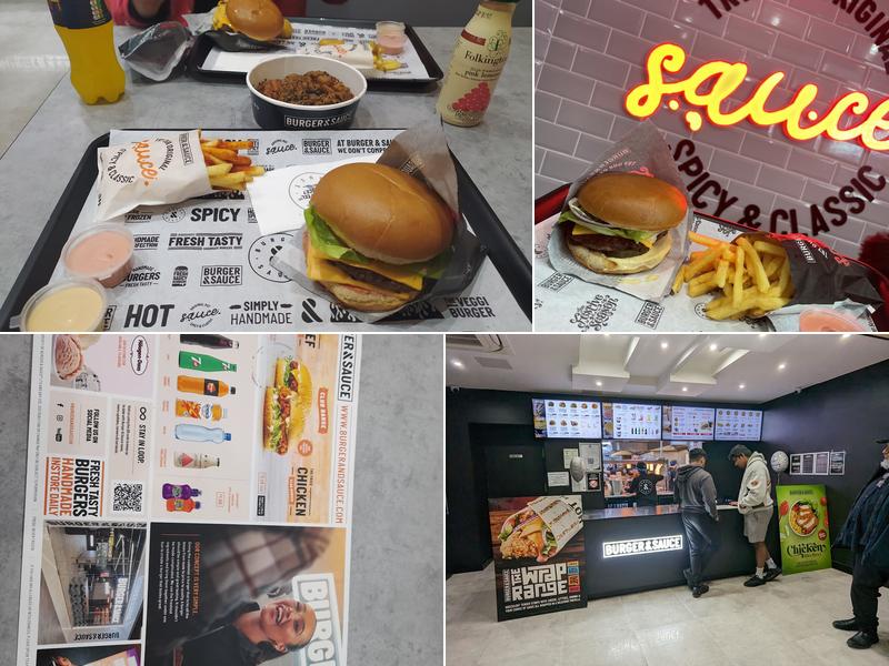 Burger & Sauce - Leicester Menu