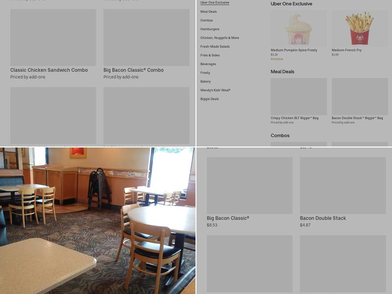 Wendy's Menu