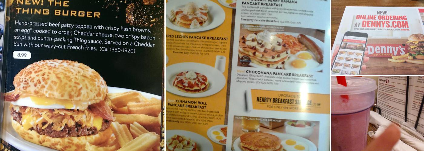 Denny's Menu