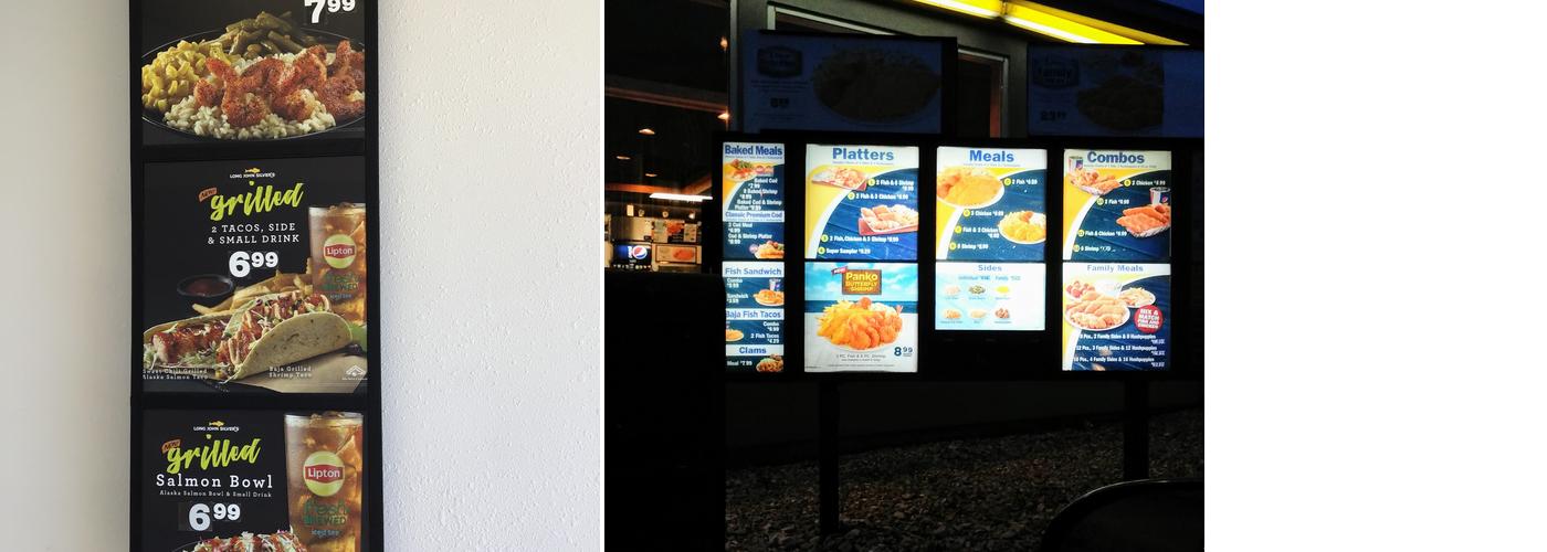 Long John Silver's Menu
