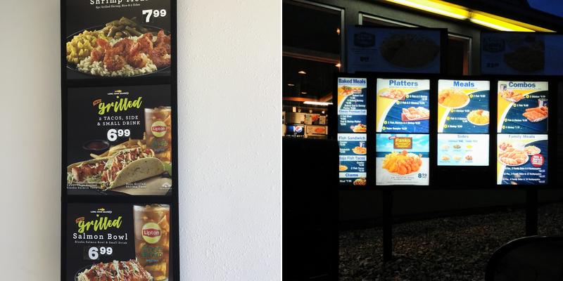 Long John Silver's Menu