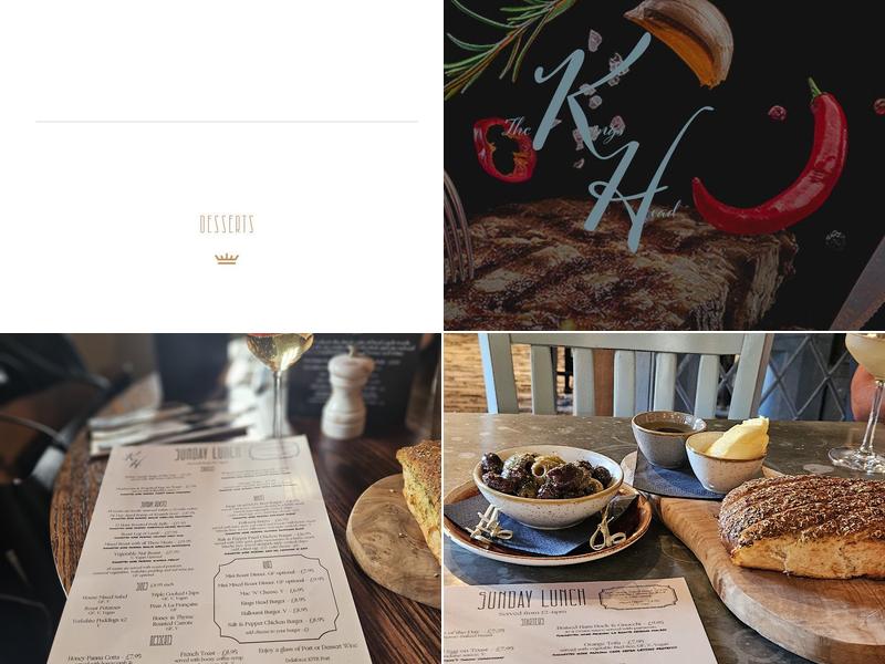 Kings Head Menu