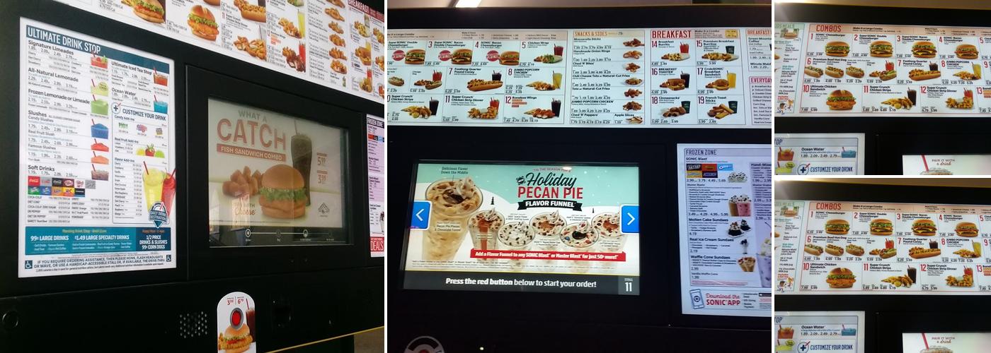 Sonic Drive-In Menu