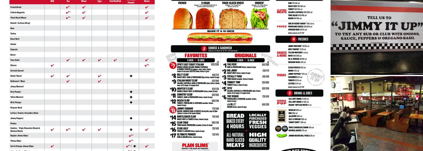 Jimmy John's Menu
