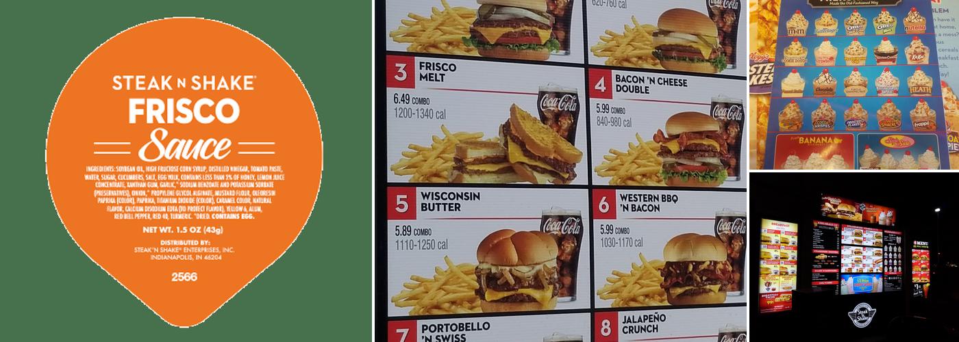 Steak 'n Shake Menu
