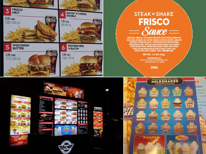 Steak 'n Shake Menu