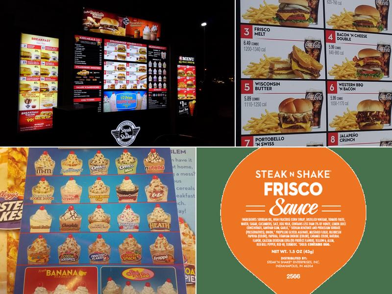 Steak 'n Shake Menu