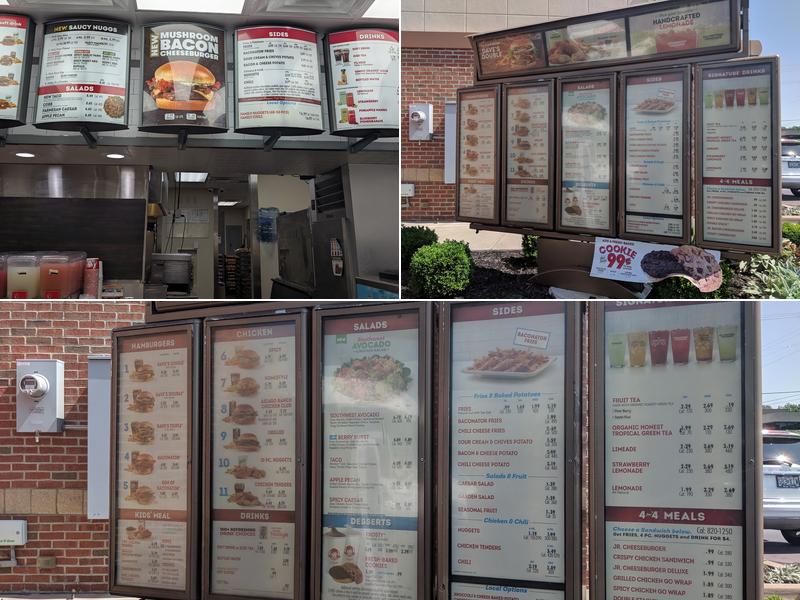 Wendy's Menu