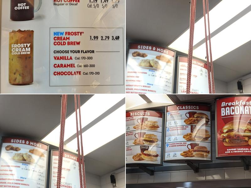 Wendy's Menu
