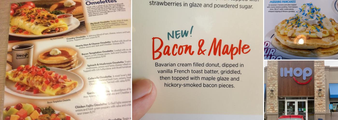 IHOP Menu