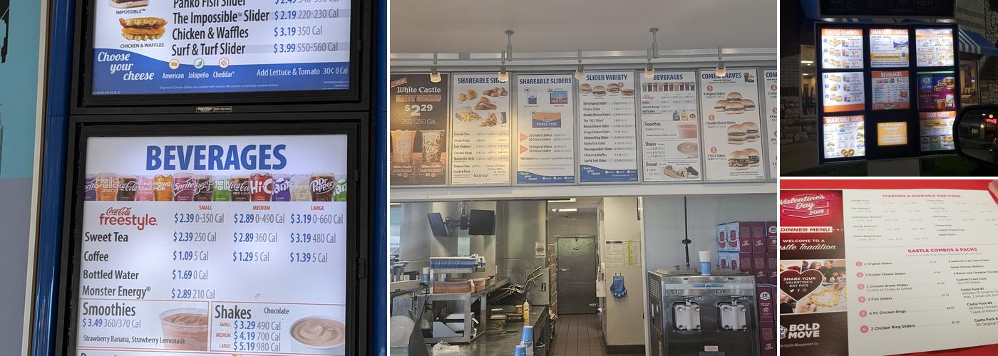 White Castle Menu