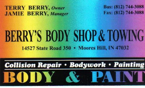 Berry's Body Shop Moores Hill
