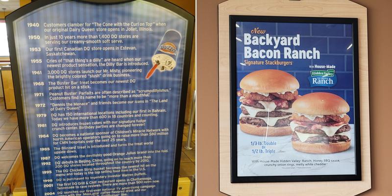 DQ Grill & Chill Restaurant Menu