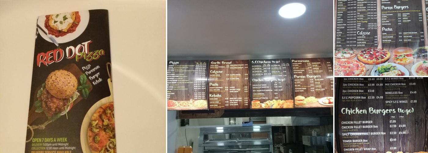 HALLOWICH PIZERIA Menu