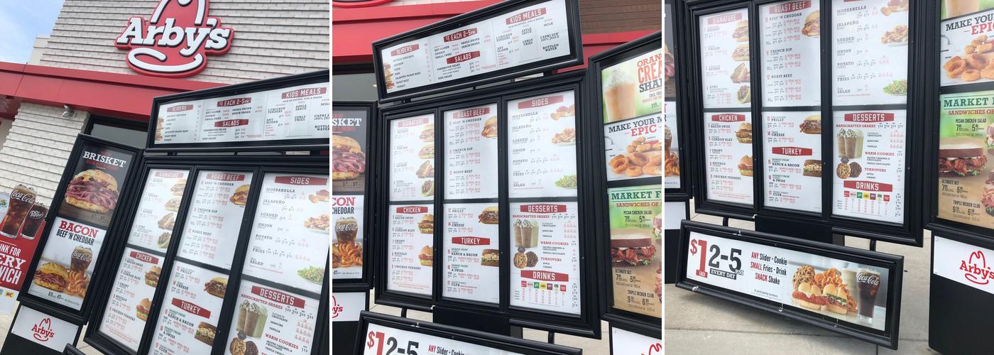 Arby's Menu