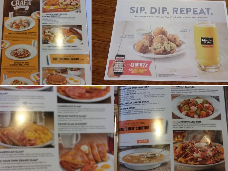 Denny's Menu