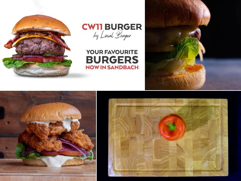 CW11 Burger by Local Burger