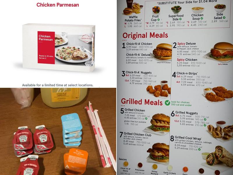 Chick-fil-A Menu
