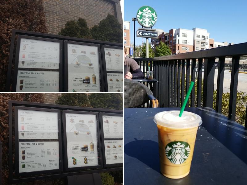 Starbucks Menu