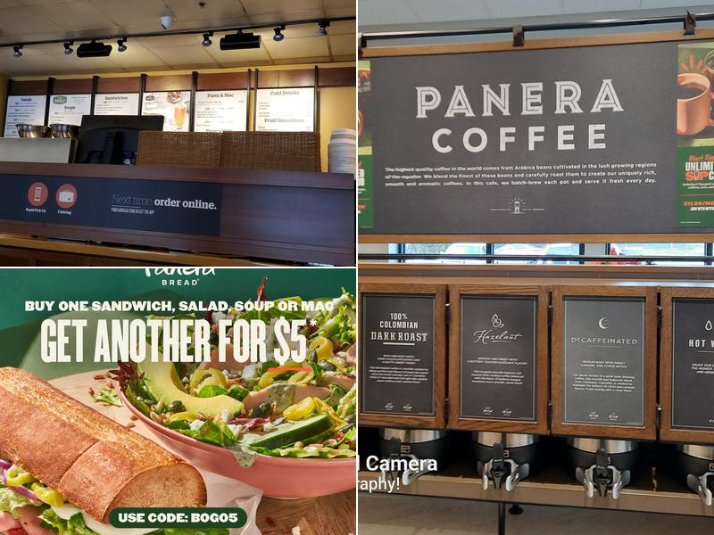 Panera Bread Menu
