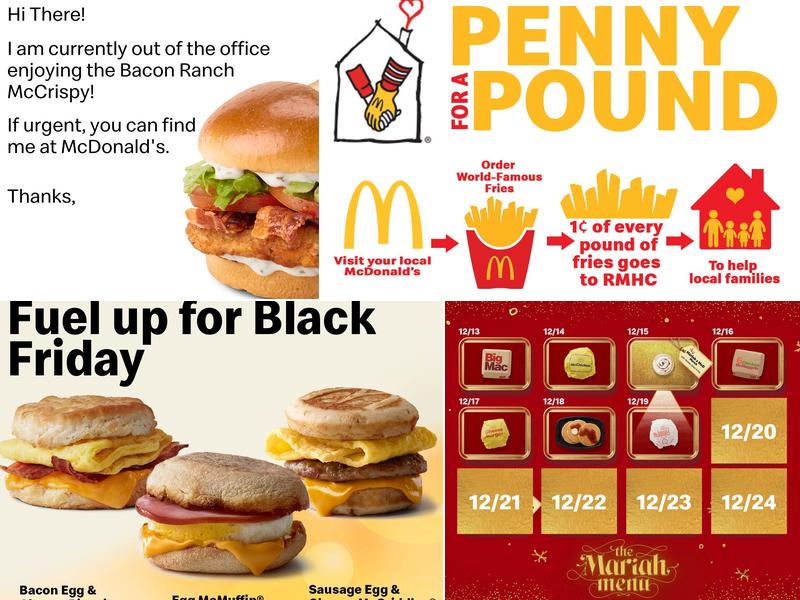 McDonald's Menu