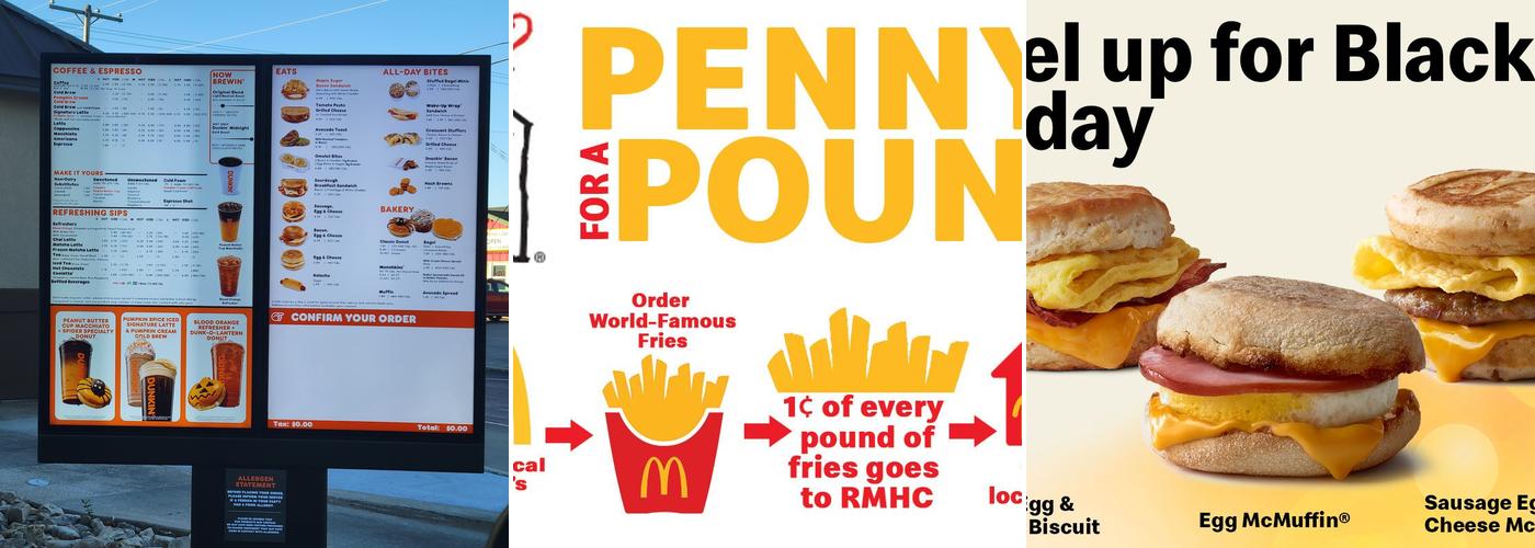 McDonald's Menu