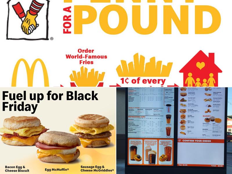 McDonald's Menu