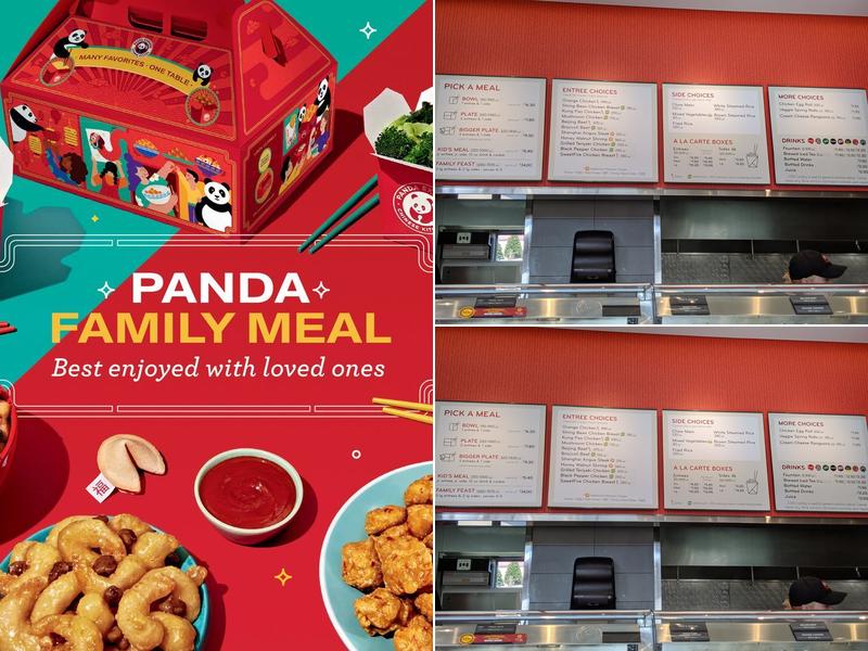 Panda Express Menu