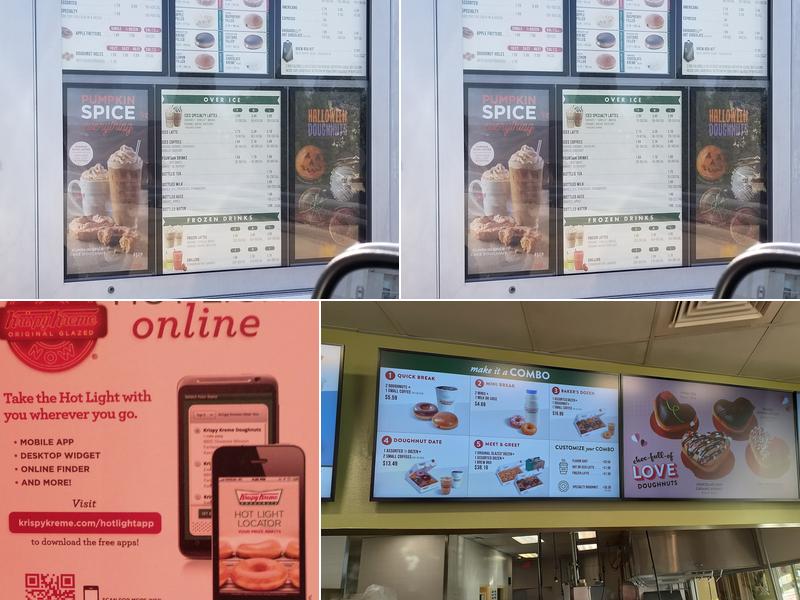 Krispy Kreme Menu