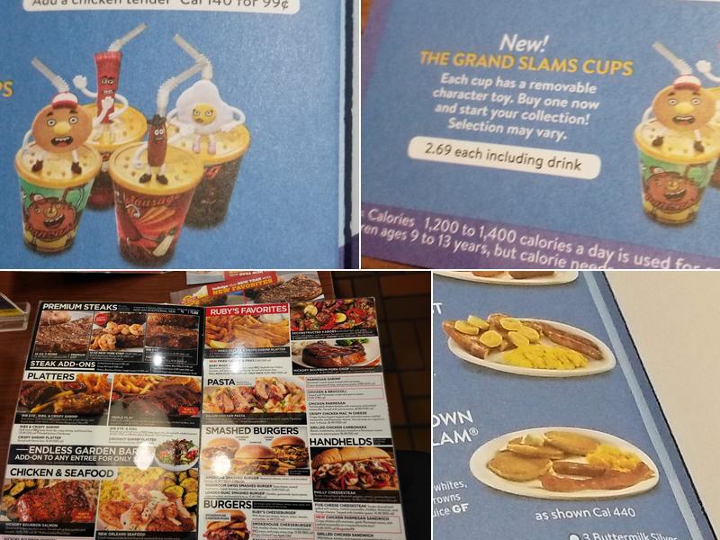 Ruby Tuesday Menu