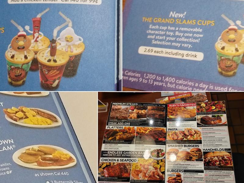 Ruby Tuesday Menu