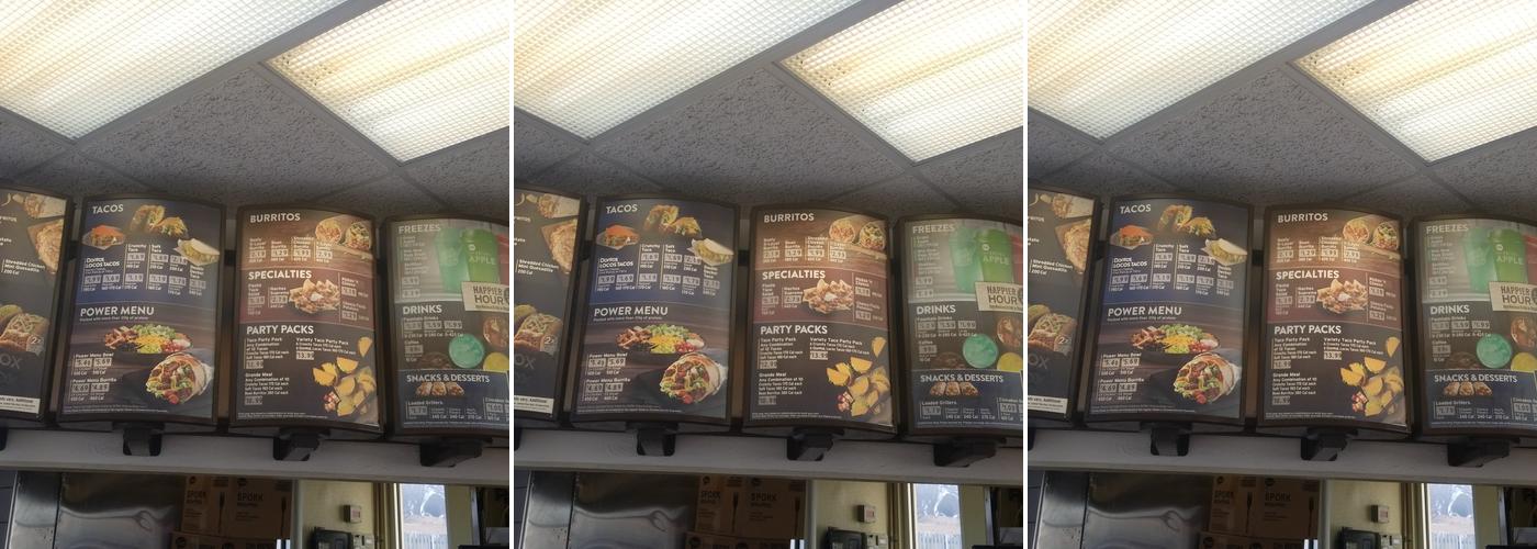 Taco Bell Menu