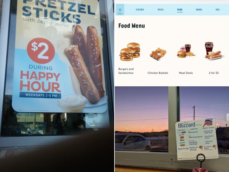 Dairy Queen Grill & Chill Menu