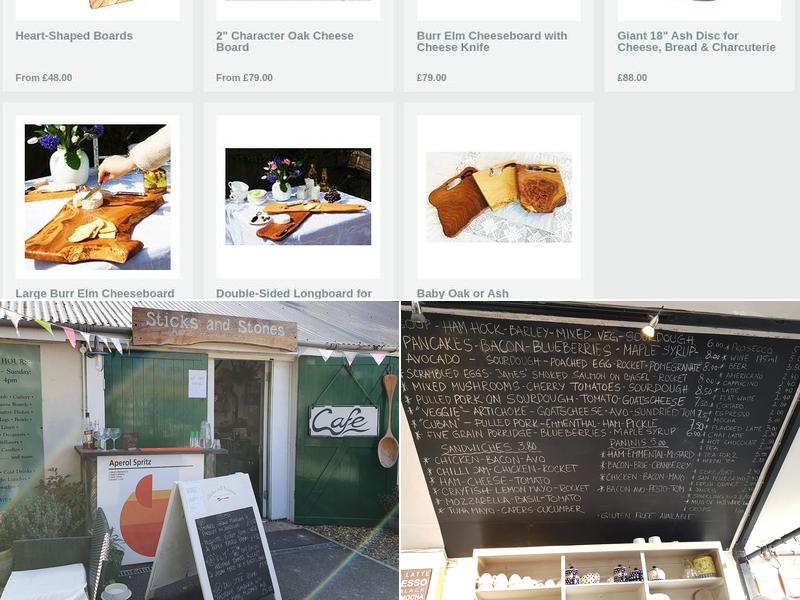 Sticks and Stones Menu