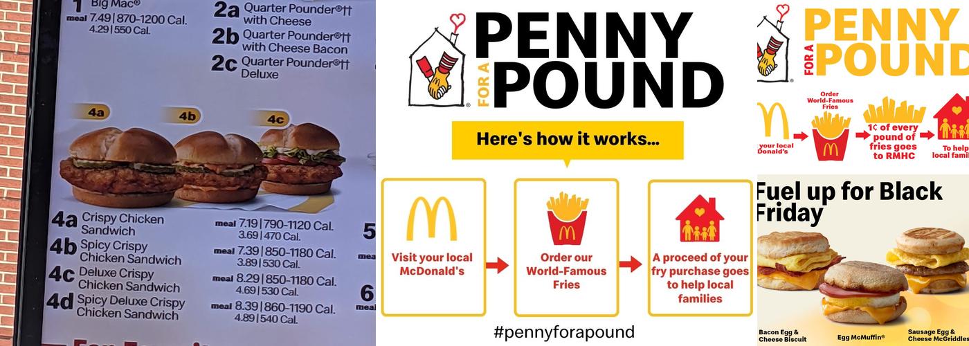 McDonald's Menu