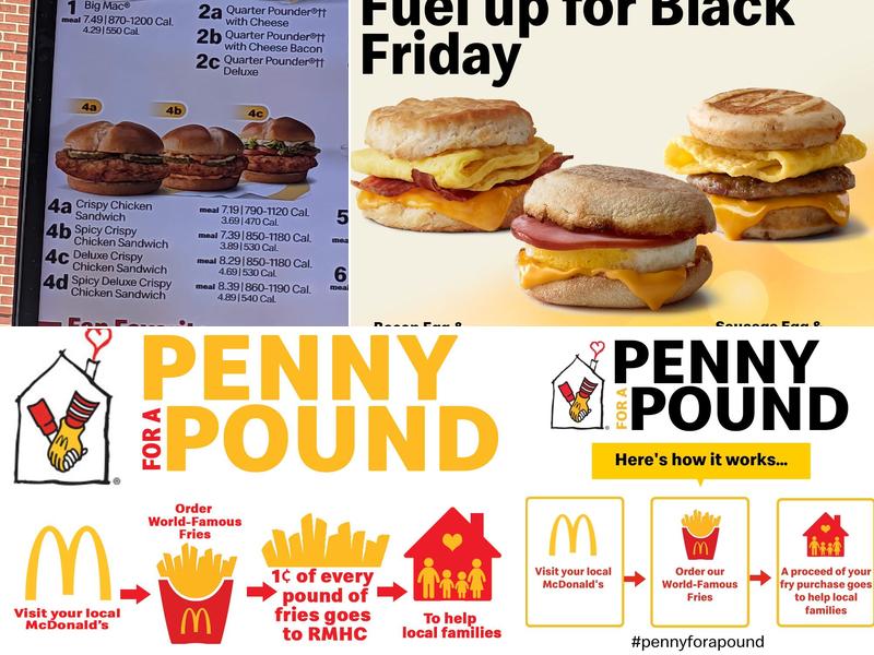 McDonald's Menu