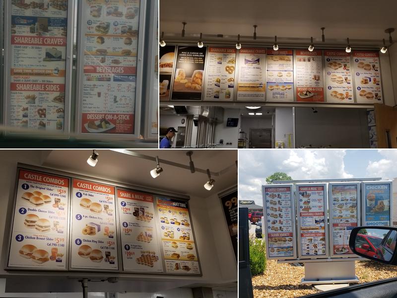 White Castle Menu
