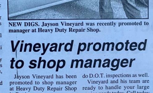 Heavy Duty Repair, LLC Davis