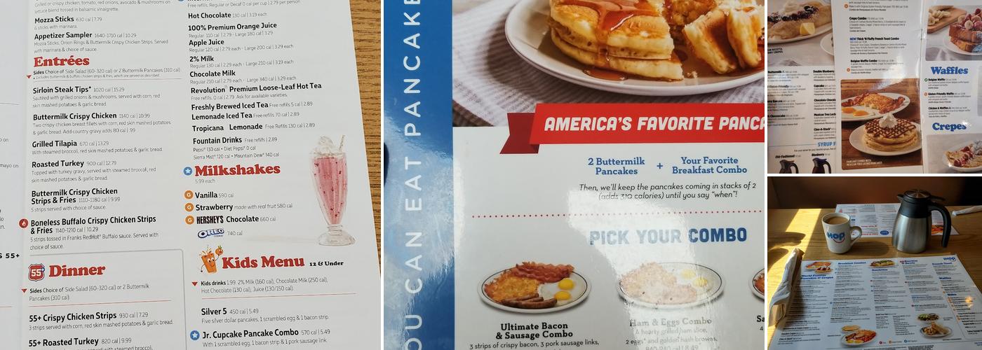 IHOP Menu