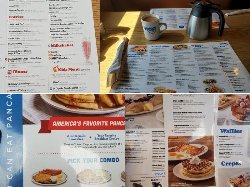 IHOP Menu