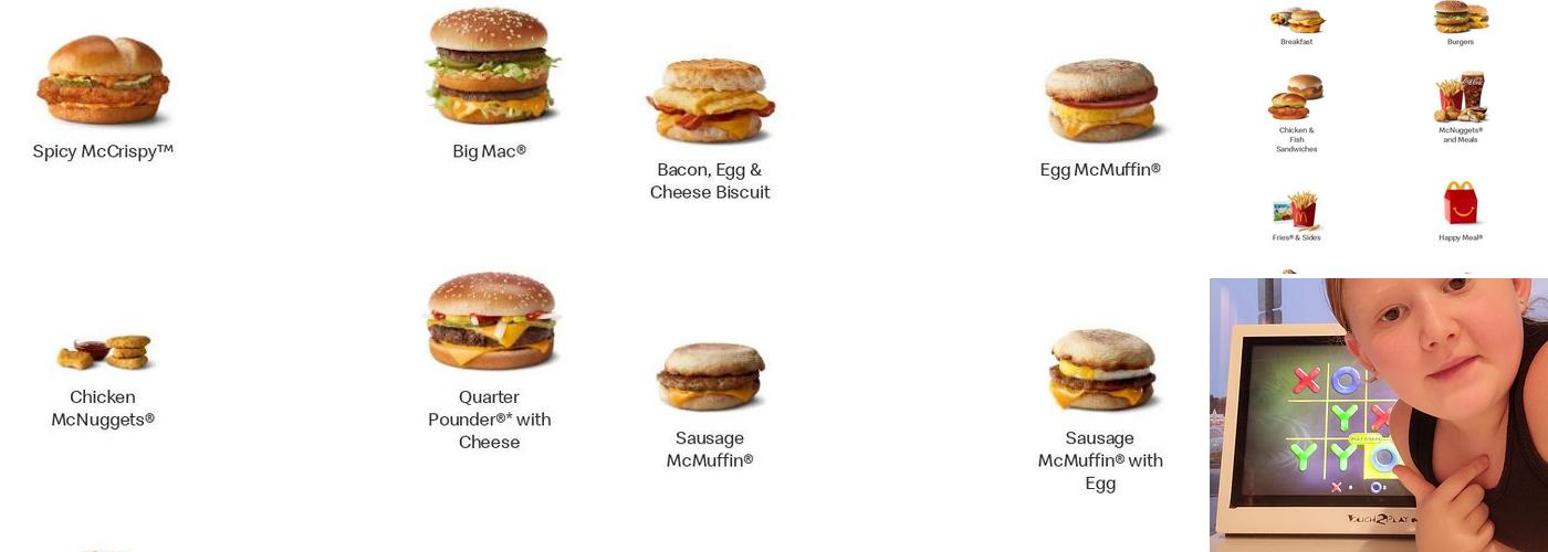 McDonald's Menu