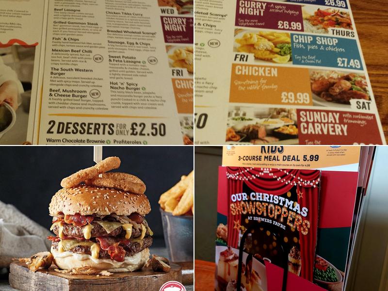 Mains Of Balquharn Brewers Fayre Menu