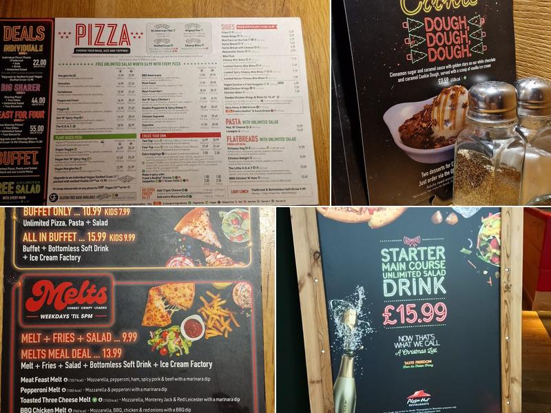 Pizza Hut Menu