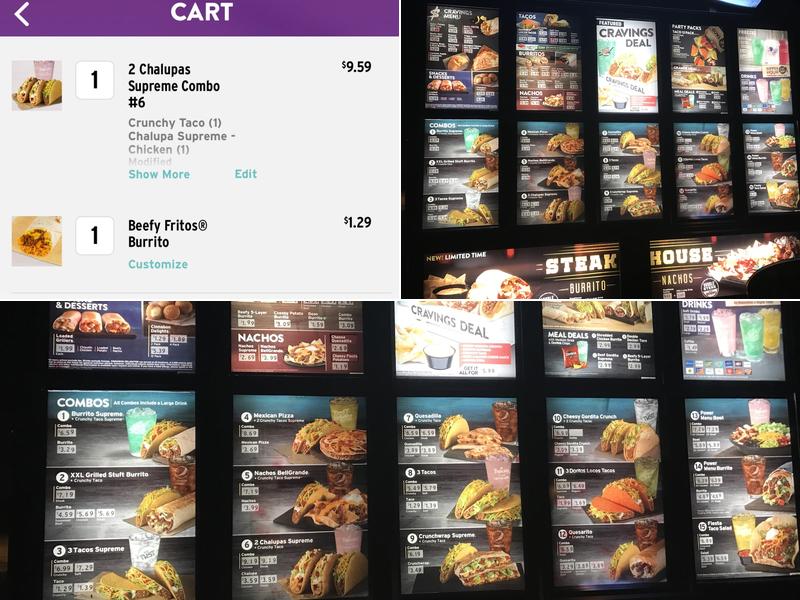 Taco Bell Menu