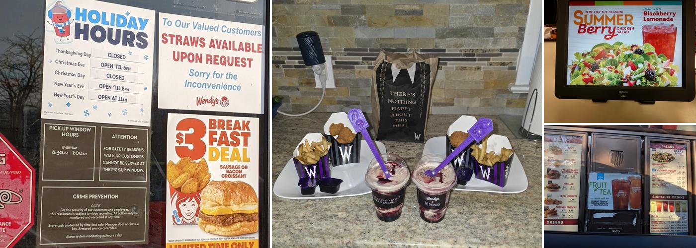 Wendy's Menu