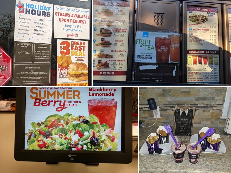 Wendy's Menu