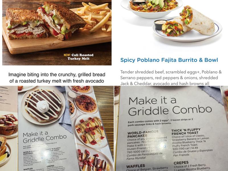 IHOP Menu