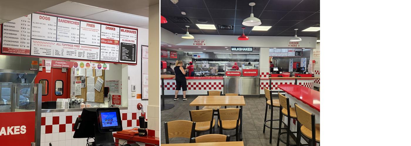 Five Guys Menu