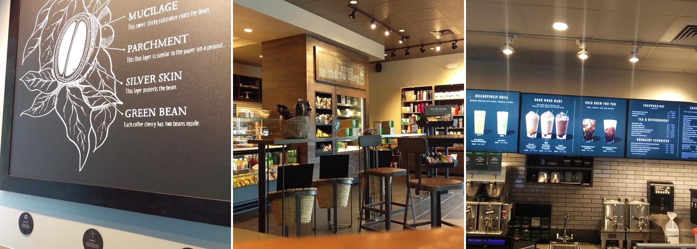 Starbucks Coffee Company Menu