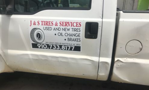 J&S Tires & Services, used tire Fayetteville, new tire, tire services Fayetteville.